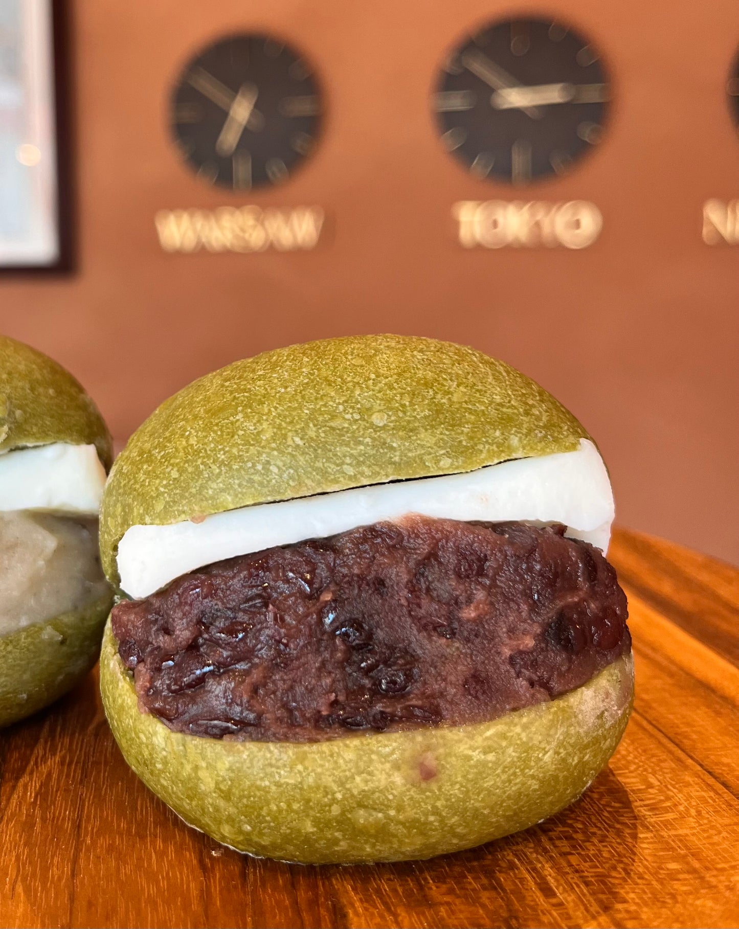 西尾抹茶の粒あんバターサンド