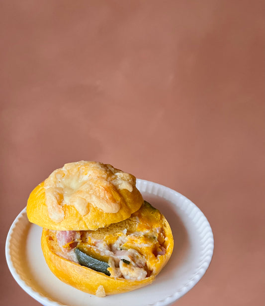 かぼちゃクリームグラタン